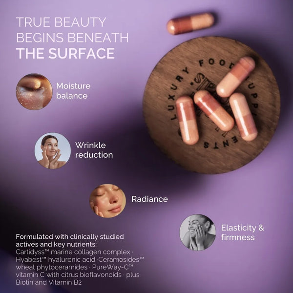 Beauty Complete - avancerat kosttillskott för huden med kollagen och hyaluronsyra 