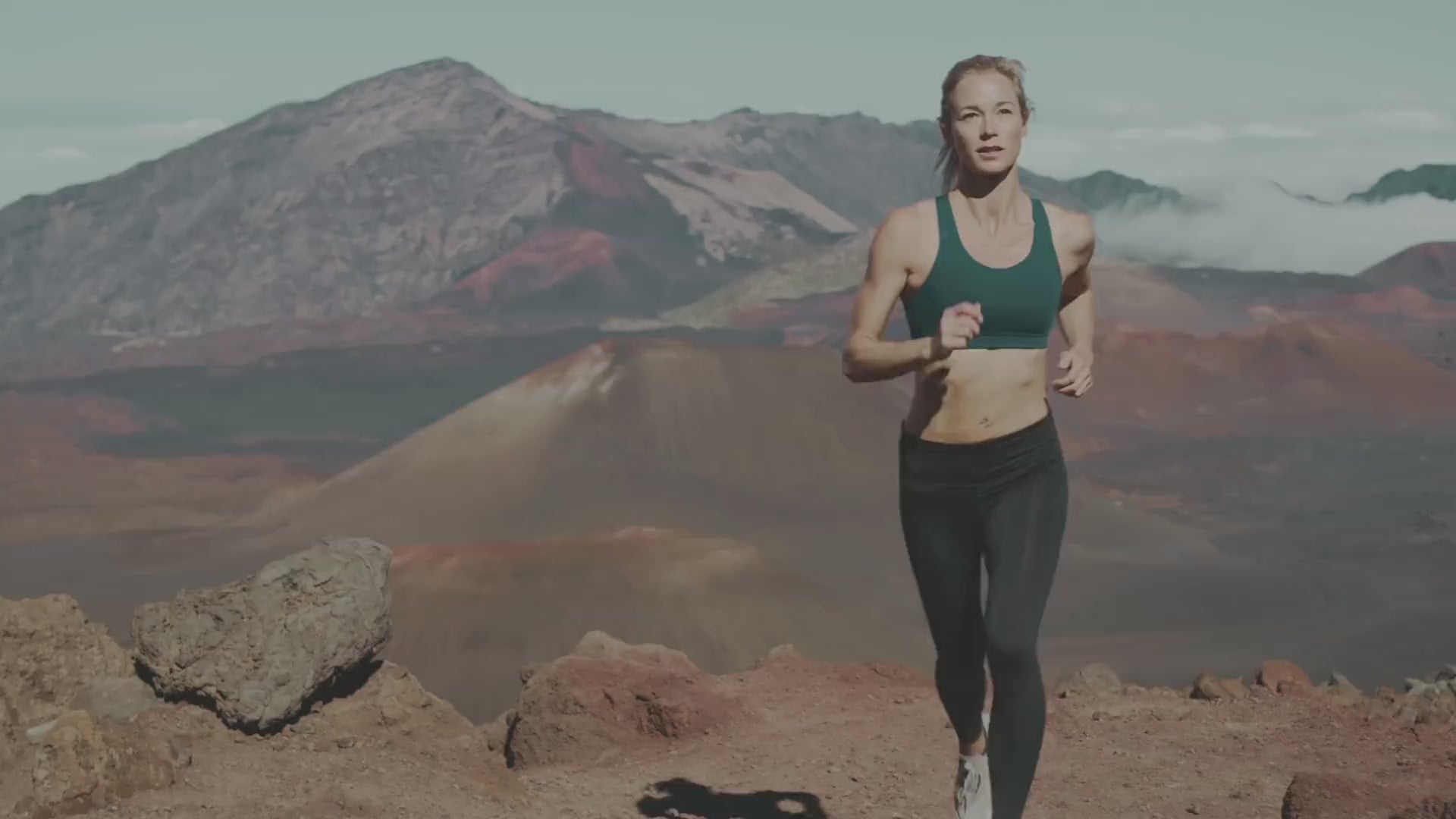 Women running for supplement